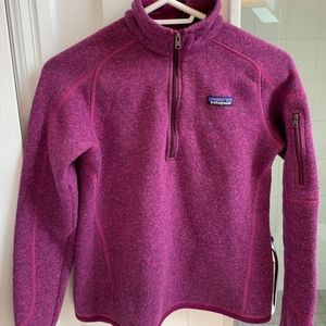Magenta Patagonia 1/4 zip